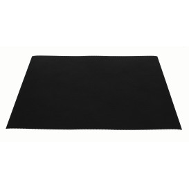 Novotex placemat Herbruikbaar zwart 250g 30x40cm (150 stuks)