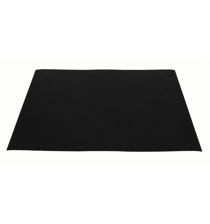 Novotex placemat Herbruikbaar zwart 250g 30x40cm (150 stuks) Novotex placemat Herbruikbaar zwart 250g 30x40cm (150 stuks)