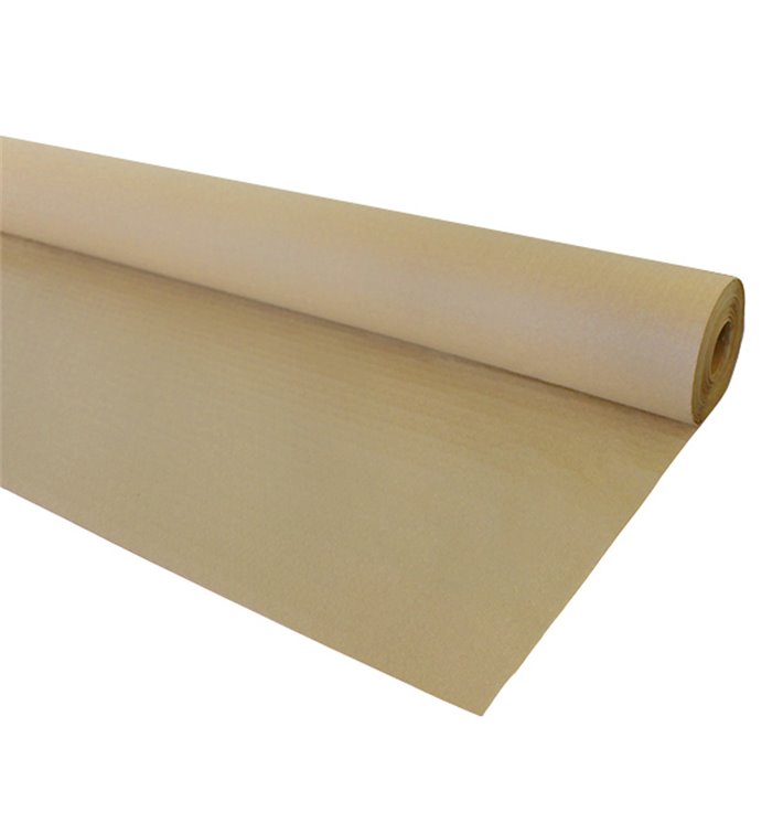 Papieren tafelkleed rol Eco kraft 1x100m. 40g (1 stuk) Papieren tafelkleed rol Eco kraft 1x100m. 40g (1 stuk)