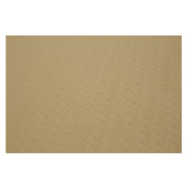 Papieren tafelkleed rol Eco kraft 1x100m. 40g (6 stuk)