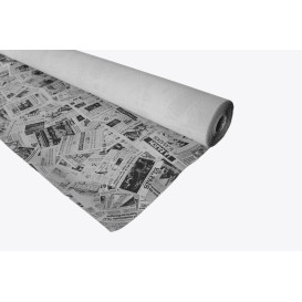 Papieren tafelkleed rol "Prensa" 1,2x100m 37g (1 stuk) 