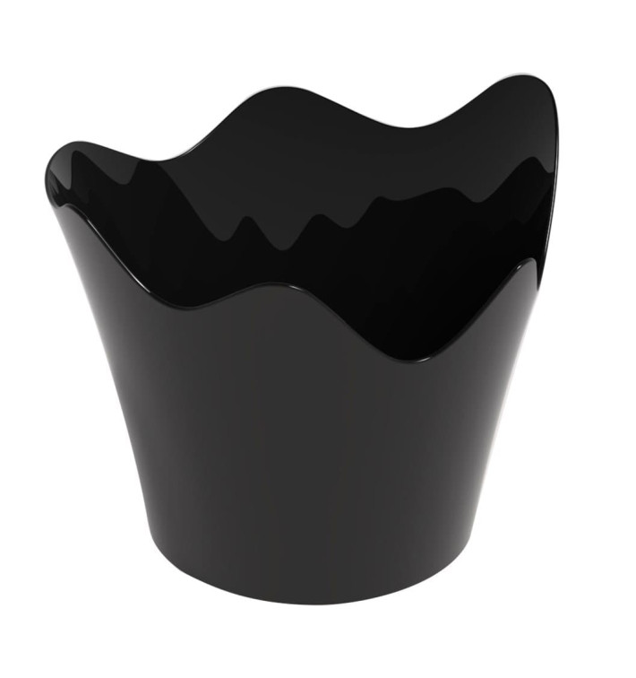Proeving plastic kom PS "Rain" zwart 90 ml (25 stuks) Proeving plastic kom PS "Rain" zwart 90 ml (25 stuks)