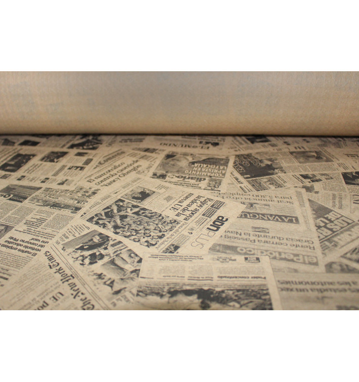 Papieren tafelkleed rol kraft "Prensa" 1,2x100m 37g (1 stuk) Papieren tafelkleed rol kraft "Prensa" 1,2x100m 37g (1 stuk)