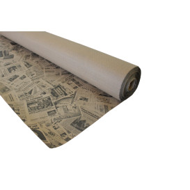 Papieren tafelkleed rol kraft "Prensa" 1,2x100m 37g (1 stuk) 