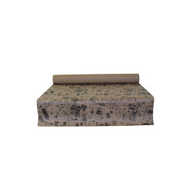 Papieren tafelkleed rol kraft "Prensa" 1,2x100m 37g (1 stuk) 
