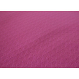 Voorgesneden papieren tafelkleed fuchsia 40g 1x1m (400 stuks) 