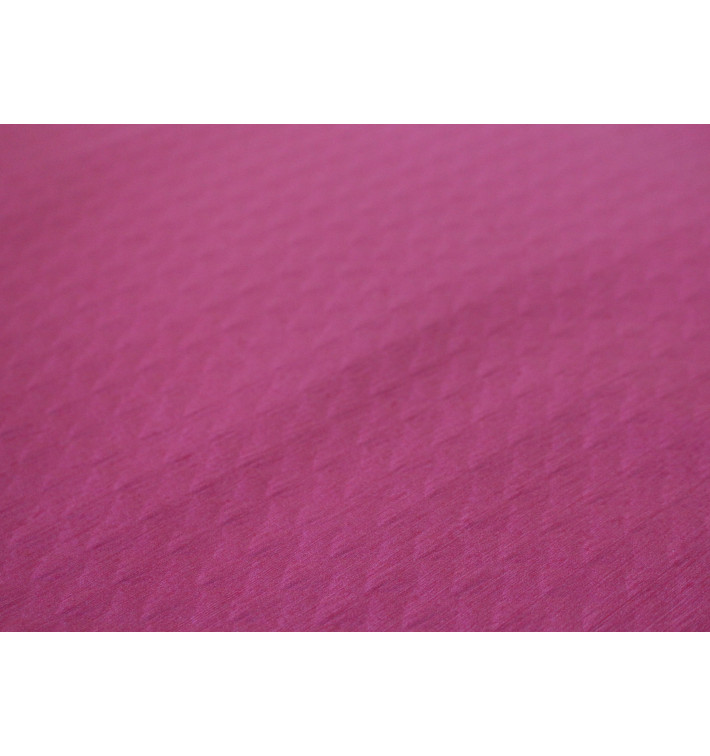 Voorgesneden papieren tafelkleed fuchsia 40g 1x1m (400 stuks) 