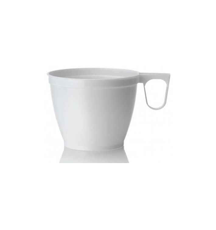 Plastic beker wit 180ml (50 stuks) Plastic beker wit 180ml (50 stuks)