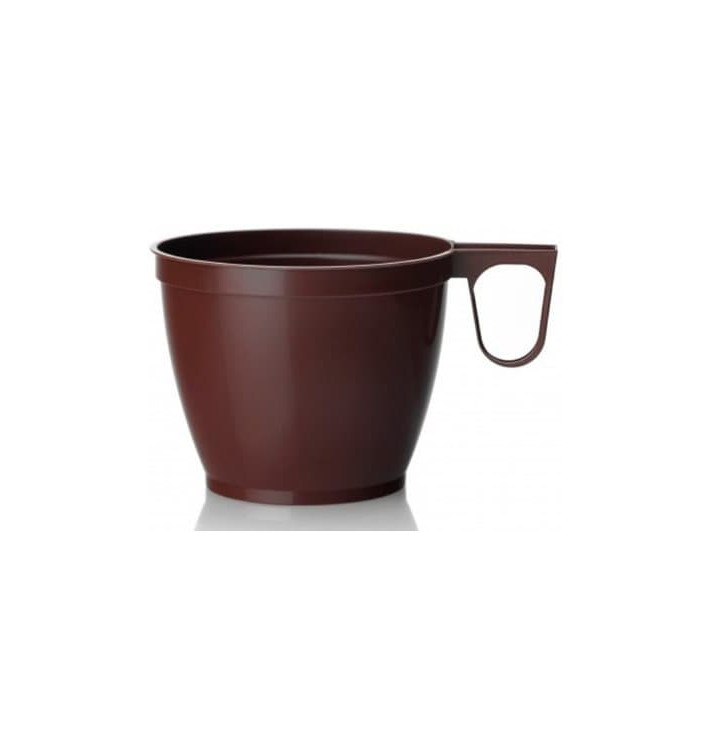 Plastic beker bruin 180ml (1000 stuks) Plastic beker bruin 180ml (1000 stuks)