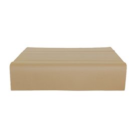 Voorgesneden papieren tafelkleed Eco kraft 40g 1x1m (480 stuks)