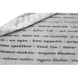 Novotex placemat "Buen Provecho" 120x120cm (150 stuks) 