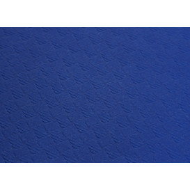 Voorgesneden papieren tafelkleed blauw 40g 1x1m (400 stuks) 