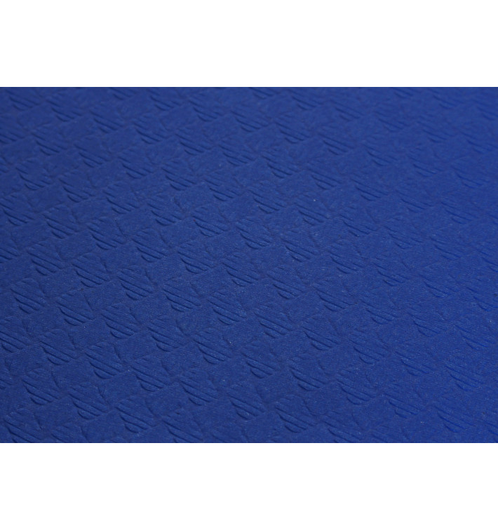 Voorgesneden papieren tafelkleed blauw 40g 1x1m (400 stuks) Voorgesneden papieren tafelkleed blauw 40g 1x1m (400 stuks)
