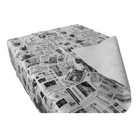 Voorgesneden papieren tafelkleed 1x1m wit "Prensa" 37g 1x1m (400 stuks)