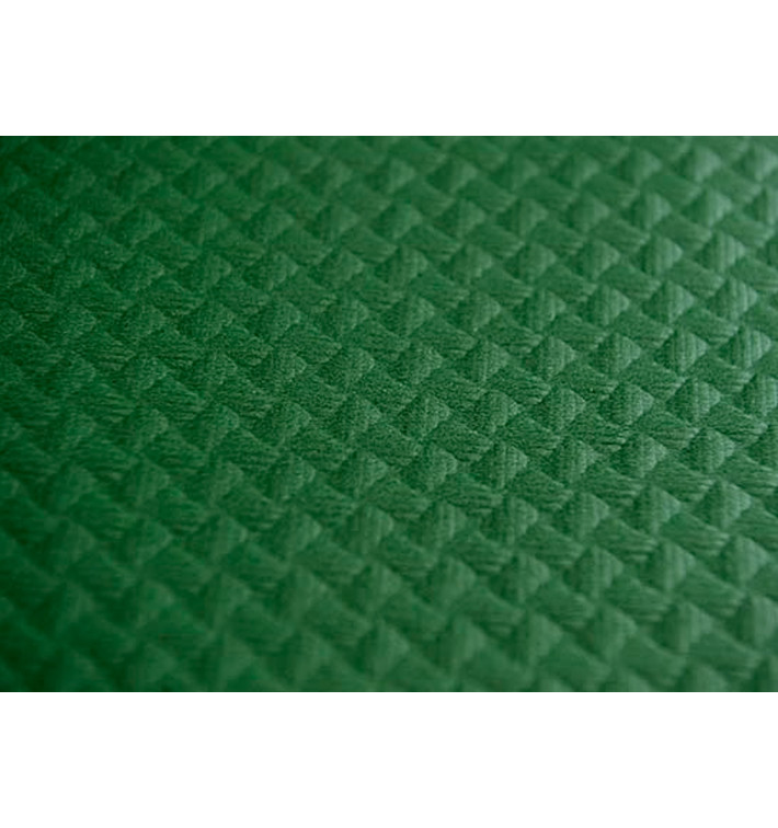 Voorgesneden papieren tafelkleed groen 40g 1x1m (400 stuks) Voorgesneden papieren tafelkleed groen 40g 1x1m (400 stuks)