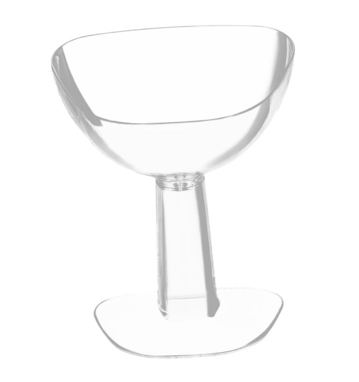 Plastic Proeving glas PS "Viva" transparant 55ml (240 stuks)