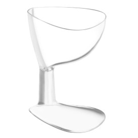 Plastic Proeving glas PS "Penta" transparant 66ml (12 stuks) 