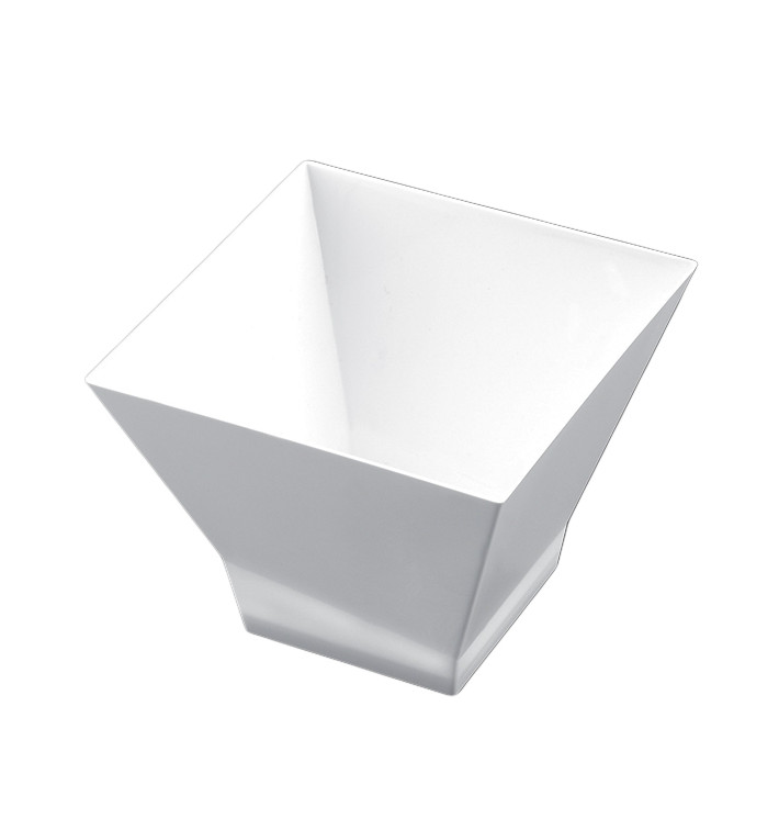 Proeving plastic kom PS "Pagoda" medium maat wit 200 ml (240 stuks) Proeving plastic kom PS "Pagoda" medium maat wit 200 ml (240 stuks)
