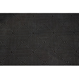 Novotex Tafelkleed rol zwart "Espiral" P40cm 1,2x50m (6 stuks)