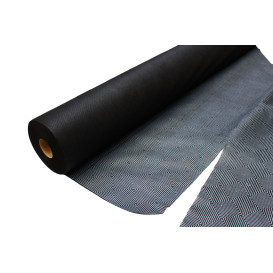 Novotex Tafelkleed rol zwart "Espiral" P40cm 1,2x50m (6 stuks)