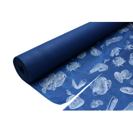 Novotex Tafelkleed rol blauw "Marisco" P40cm 1,2x50m (6 stuks)