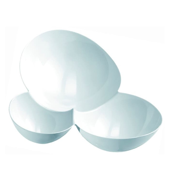 Proeving plastic kom PS "Molecola" wit 100ml (25 stuks) Proeving plastic kom PS "Molecola" wit 100ml (25 stuks)