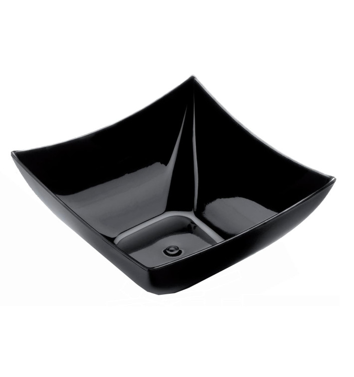 Proeving plastic kom PS Vierkant zwart 90 ml (25 stuks) Proeving plastic kom PS Vierkant zwart 90 ml (25 stuks)
