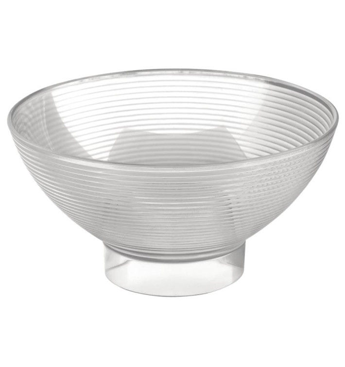 Proeving plastic kom PS medium maat transparant 250 ml (6 stuks) Proeving plastic kom PS medium maat transparant 250 ml (6 stuks)