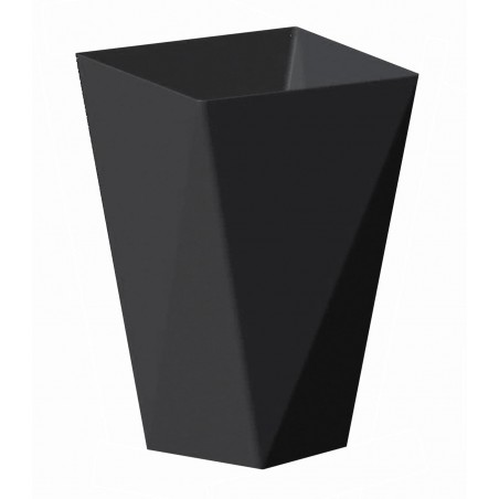 Herbruikbaar Proefbeker PS "Diamond" zwart 150ml (240 stuks)