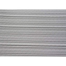 Voorgesneden papieren tafelkleed "Basic zwart" 37g 1x1m (400 stuks) 