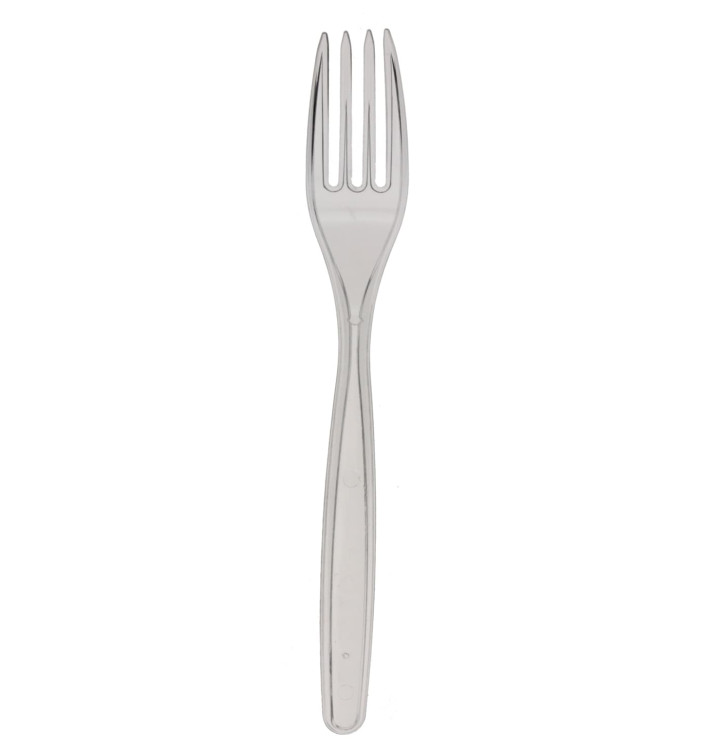 Plastic PS vork transparant 17,5cm (20 stuks) Plastic PS vork transparant 17,5cm (20 stuks)