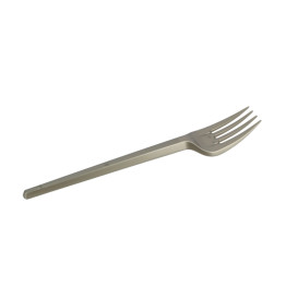 Plastic PS vork zilver 16,5cm (20 stuks) 