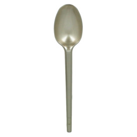 Plastic lepel  PS zilver 16,5cm (20 stuks) 