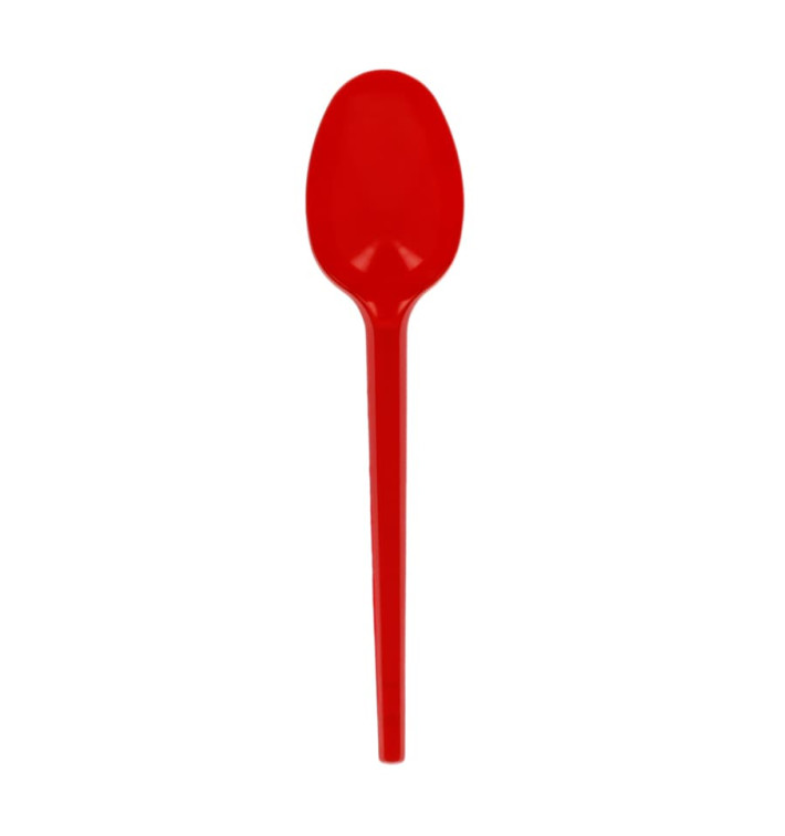 Plastic lepel PS rood 16,5cm (20 stuks) Plastic lepel PS rood 16,5cm (20 stuks)