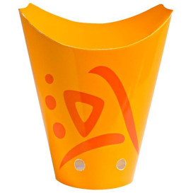 Papieren take-out doos kraft gesloten 480ml (50 stuks) 