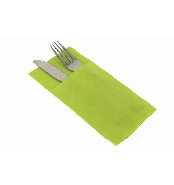 Zakvouw papieren servet pistache 40x40cm (30 stuks) Zakvouw papieren servet pistache 40x40cm (30 stuks)
