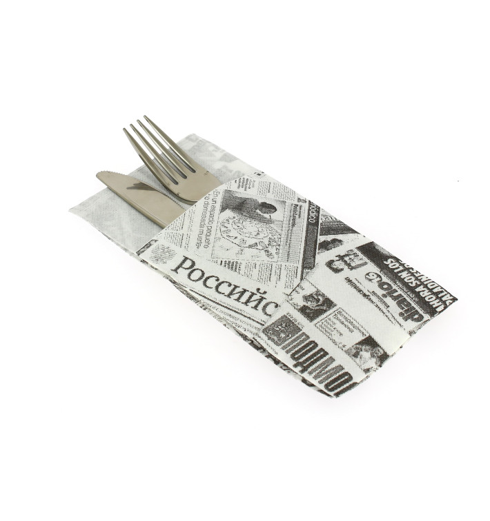 Zakvouw papieren servet "Press" 40x40cm (30 stuks) Zakvouw papieren servet "Press" 40x40cm (30 stuks)