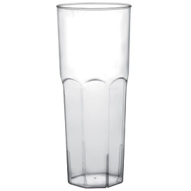 Plastic Collins PS glas transparant Ø6,5cm 350ml (10 stuks) 