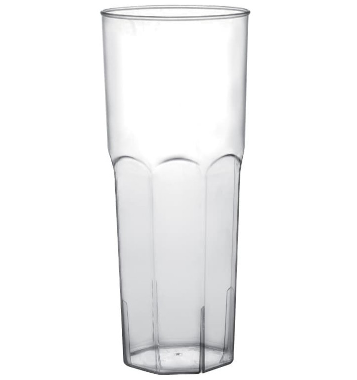 Plastic Collins PS glas transparant Ø6,5cm 350ml (10 stuks) Plastic Collins PS glas transparant Ø6,5cm 350ml (10 stuks)