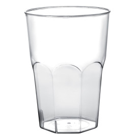 Plastic beker voor Cocktail PP transparant Ø8,4cm 350ml (20 stuks) 