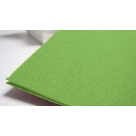 Papieren servet dubbel punt weide kleur 40x40cm (50 stuks) 