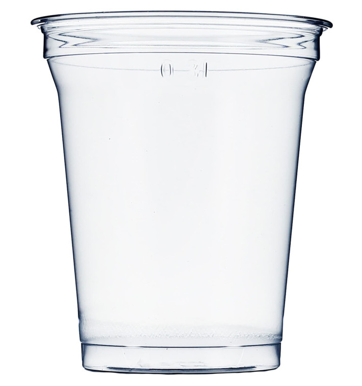 Plastic beker PET stijf 420ml Ø9,3cm (1000 stuks) Plastic beker PET stijf 420ml Ø9,3cm (1000 stuks)