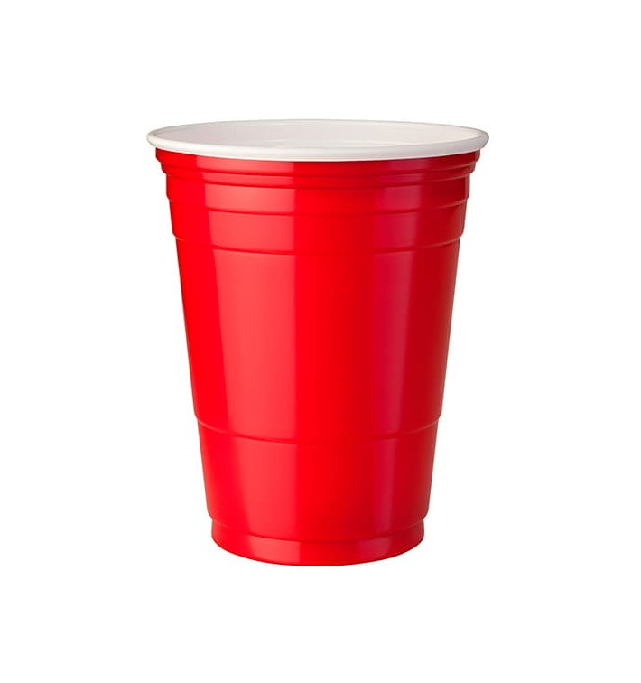Plastic PS beker Amerikaanse Red Party Bekers 470ml (50 stuks) Plastic PS beker Amerikaanse Red Party Bekers 470ml (50 stuks)