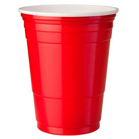 Plastic PS beker Amerikaanse Red Party Bekers 470ml (1000 stuks)