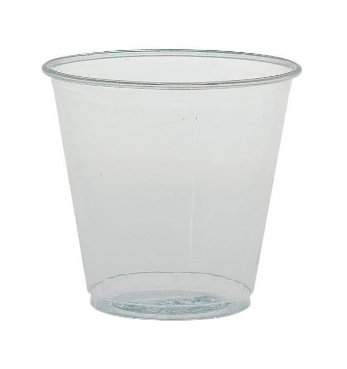 Plastic PS Shotje Kristal 104ml Ø66mm (2.500 stuks) Plastic PS Shotje Kristal 104ml Ø66mm (2.500 stuks)