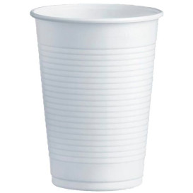 Plastic PS beker wit 230ml Ø7,0cm (3000 stuks)