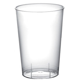 Plastic PS Shotje "Moon" transparant 100 ml (50 stuks)