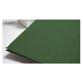 Papieren servet dubbel punt groen 40x40cm (1.200 stuks)
