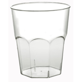 Plastic beker Cocktail PS transparant Ø7,3cm 200ml (1000 stuks)