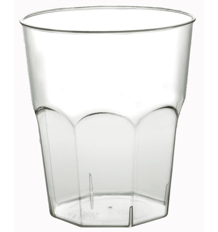 Plastic beker Cocktail PS transparant Ø7,3cm 220ml (1000 stuks) Plastic beker Cocktail PS transparant Ø7,3cm 220ml (1000 stuks)